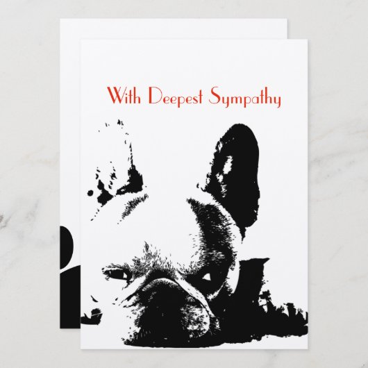 tiefstes Beileid (Vorne/Hinten)