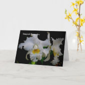 tiefstes Beileid Karte (Gelbe Blume)