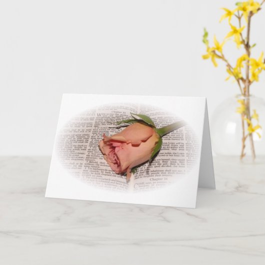 Tiefstes Beileid Karte (Gelbe Blume)