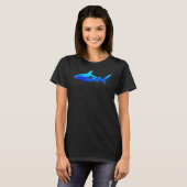 Tieftauchen unter Wasserscheide T-Shirt (Vorne ganz)
