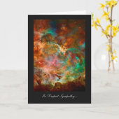 Tieftes Beileid, Beraved, Carina Nebula Heavens Karte (Gelbe Blume)