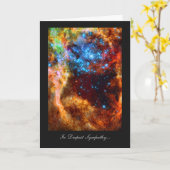 Tieftes Beileid, Beraved - Stellar Kinderzimmer Karte (Gelbe Blume)