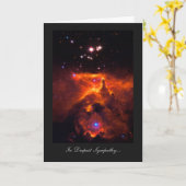 Tieftes Beileid, Bereved, Star Cluster Universe Karte (Gelbe Blume)
