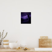 TiefvioletteNacht Poster (Küche)