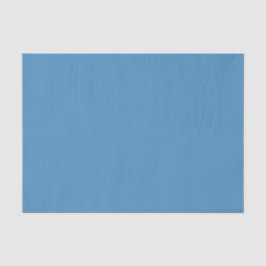 Tiefwasser Blau Solid Color Seidenpapier