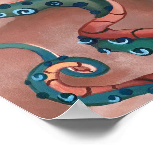 Tiefwasser Poster (Ecke)