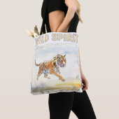 Tieger in Aktion - Wilder Geist Tasche (Von Nahem)
