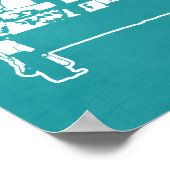 Tienanmen Tank Man Poster (Ecke)