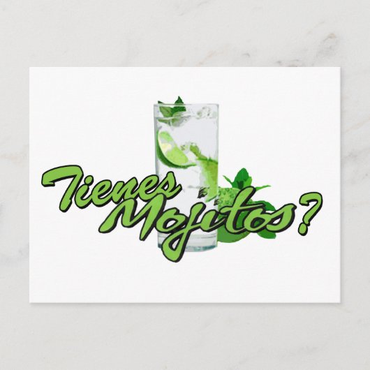 Tienes Mojitos? Postkarte (Vorderseite)