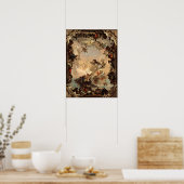 Tiepolo Allegorie der Planeten und Kontinente Poster (Küche)