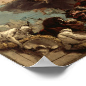 Tiepolo Allegorie der Planeten und Kontinente Poster (Ecke)