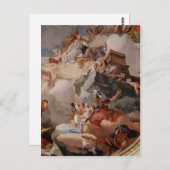 Tiepolo, Giovanni Battista Fresken im k?niglichen Postkarte (Vorne/Hinten)