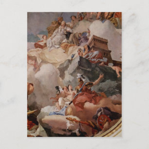 Tiepolo, Giovanni Battista Fresken im k?niglichen Postkarte