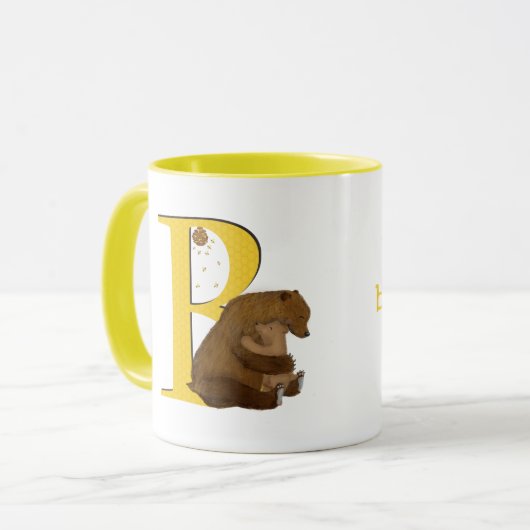 Tier ABC B ist für Tasse zum Tragen bestimmt (Vorderseite Links)