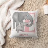 Tier ABC E ist für Elefantenkissen bestimmt Kissen (Decke)