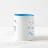 Tier ABC F ist zur Tasse von Flamingo bestimmt. (Zentrum)