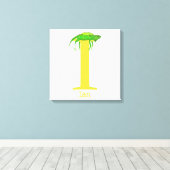 Tier ABC I ist für den Leinwand-Druck von Leguana Leinwanddruck (Insitu (Holzboden))