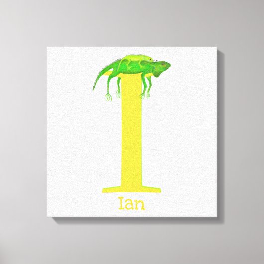 Tier ABC I ist für den Leinwand-Druck von Leguana Leinwanddruck (Vorderseite)