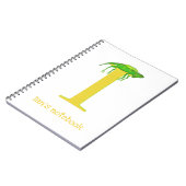 Tier ABC I ist für Leguanenheft geeignet Notizblock (Linke Seite)