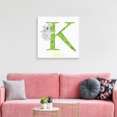 Tier ABC K ist für den Ausdruck "Koala canvas" gee Leinwanddruck (Insitu (Wohnzimmer))