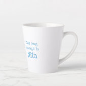 Tier ABC N ist für narkale latte Tasse (Rechts)