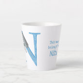 Tier ABC N ist für narkale latte Tasse (Vorderseite)
