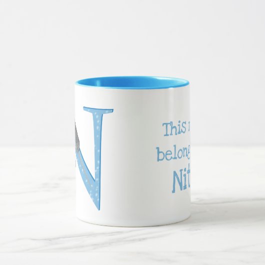 Tier ABC N ist für narkale Tasse (Zentrum)