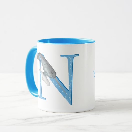 Tier ABC N ist für narkale Tasse (Vorderseite Links)