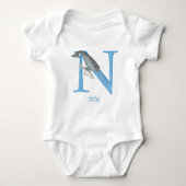 Tier ABC N ist für narkalen Babybodysuit Baby Strampler (Vorderseite)