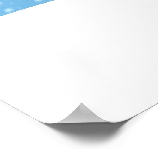 Tier ABC N ist für narkalen Druck Poster (Ecke)