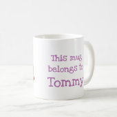 Tier ABC T ist für die Tasse von Tigern geeignet (VorderseiteRechts)