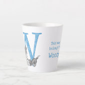 Tier ABC W ist für wolflatte Tasse geeignet (Vorderseite)