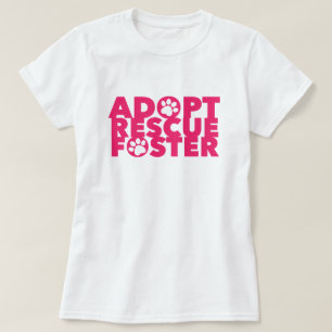 Tier Adoption Rettung Pflege  T-Shirt