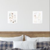 Tier-Alphabet- und Nummernbildung Bilderwand Sets (Schlafzimmer)