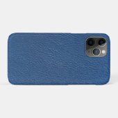Tier Blau Leder Druck Case-Mate iPhone Hülle (Rückseite (Horizontal))