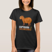 Tier Capybara T-Shirt (Vorderseite)