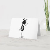 Tier-Cartoon-Karte Karte (Rückseite)