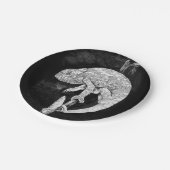 Tier-Chamäleon Pappteller (Schrägansicht)