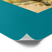 Tier Collage Volkskunst-Design Poster (Ecke)