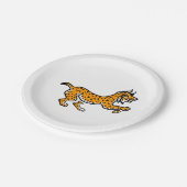 Tier - Coole Iberische LYNX - Wildfauna - Party Pappteller (Schrägansicht)