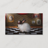 Tier - das Kaninchen - Rückseite Visitenkarte (Rückseite)
