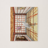 Tier - Der Silberreiher Puzzle (Vertikal)