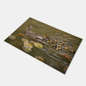 Tier - Ducks - Swim like a duck Fußmatte (Schrägansicht)