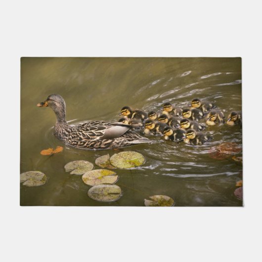 Tier - Ducks - Swim like a duck Fußmatte (Vorderseite)