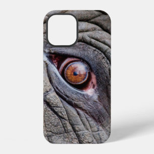 Tier Elefant Auge Nahaufnahme iPhone 12 Hülle
