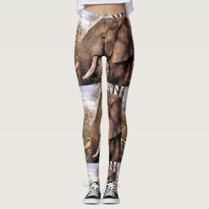Tier-Elefant-Liebhaber Leggings