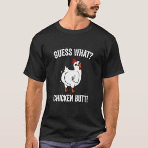 Tier errate was Hühnerhintern Niedliche Hühner Buf T-Shirt