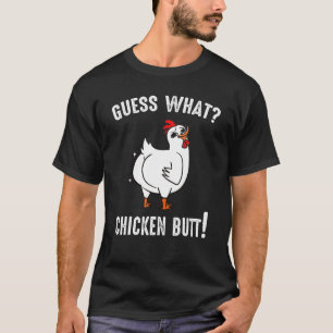 Tier errate was Hühnerhintern Niedliche Hühner Buf T-Shirt