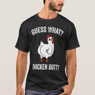Tier errate was Hühnerhintern Niedliche Hühner Buf T-Shirt