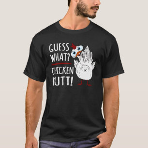 Tier errate was Hühnerhintern Süße Hühner Buffs T-Shirt